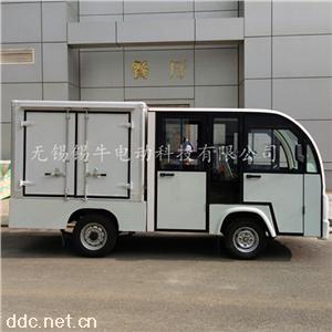  4座帶門式電動(dòng)送餐車區(qū)間廂貨車